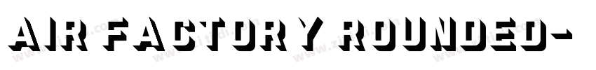 Air Factory Rounded字体转换